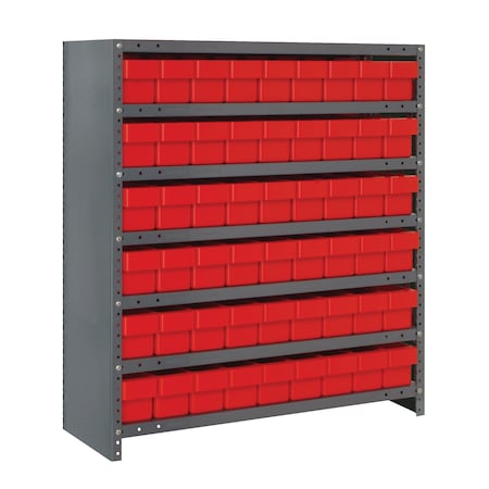 QUANTUM STORAGE SYSTEMS Euro Drawer Shelving Closed Unit CL1839-604RD